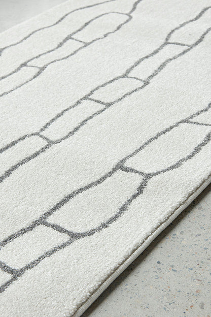 Paradise Amy Grey Runner Rug