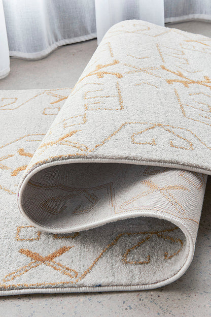 Paradise Cala Gold Runner Rug