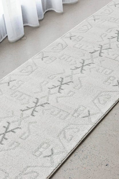 Paradise Cala Grey Runner Rug