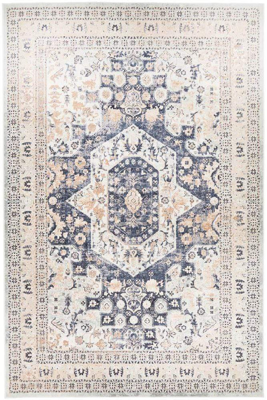 Providence Faded Blue Rug