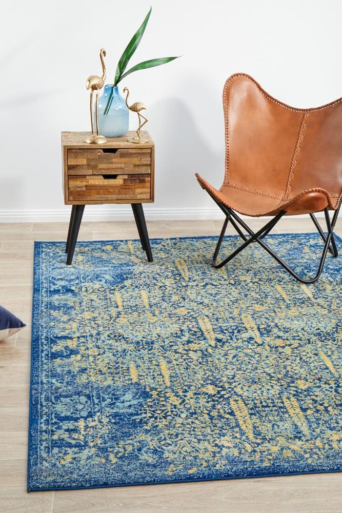 Radiance Royal Blue Rug