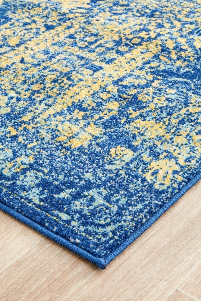 Radiance Royal Blue Runner Rug