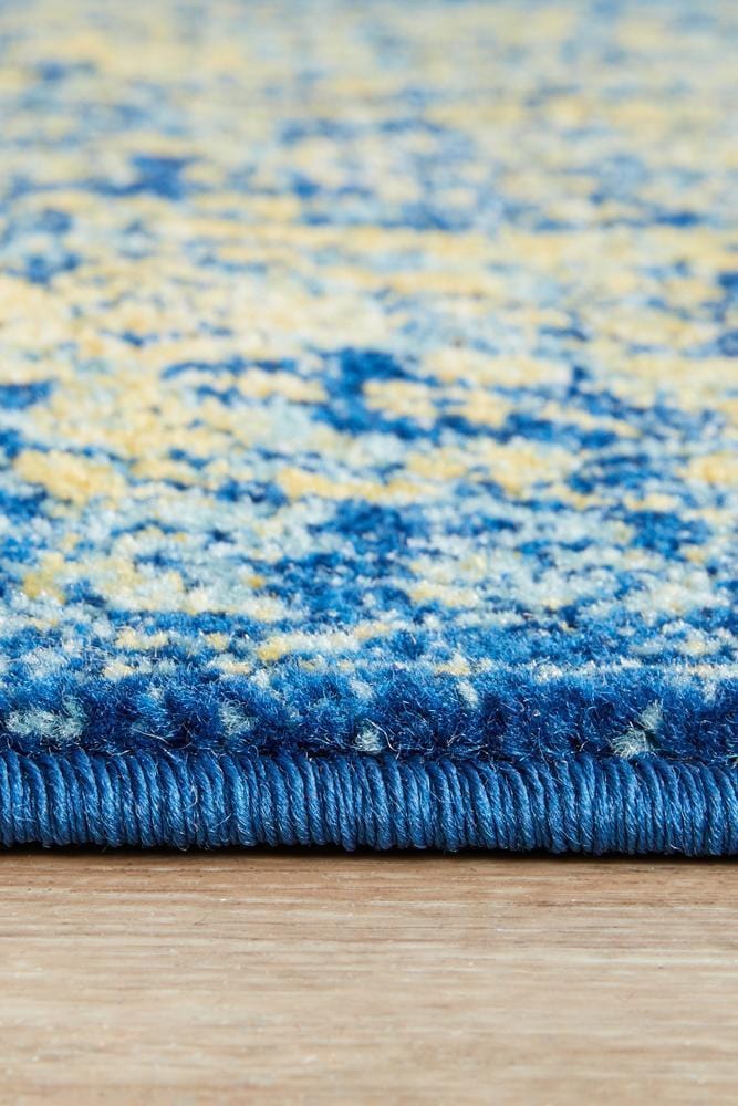 Radiance Royal Blue Runner Rug