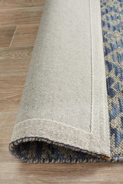 Relic Harvey Blue Natural Rug - Far Fetch Rugs