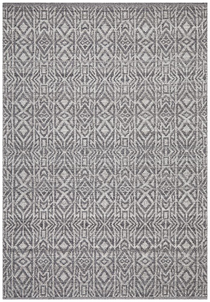 Relic Sammy Graphite Cobolt Rug - Far Fetch Rugs