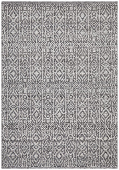 Relic Sammy Graphite Cobolt Rug - Far Fetch Rugs