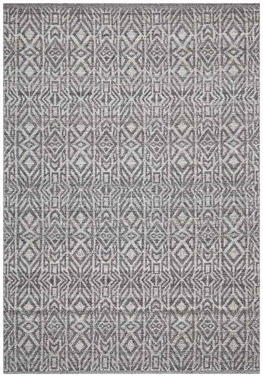 Relic Sammy Graphite Cobolt Rug - Far Fetch Rugs