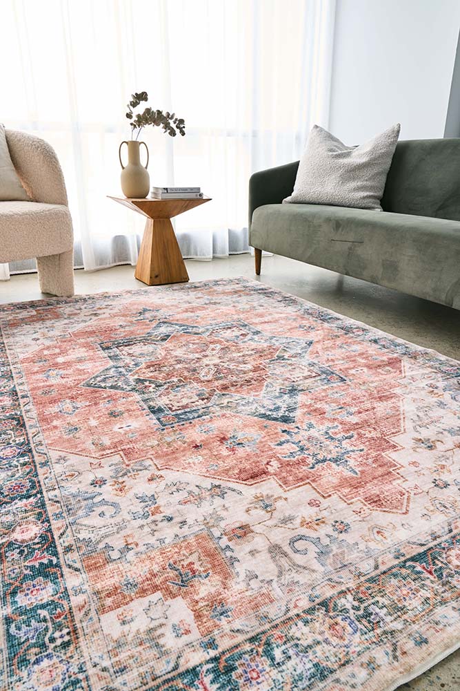 Revive Lila Rust Rug