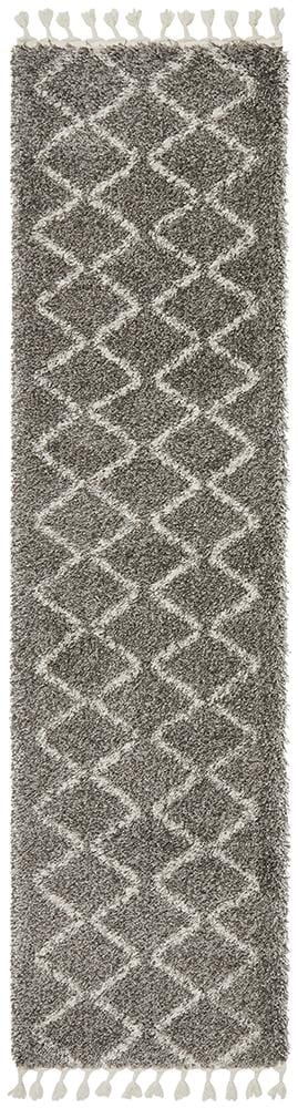 Saffron Grey Runner Rug