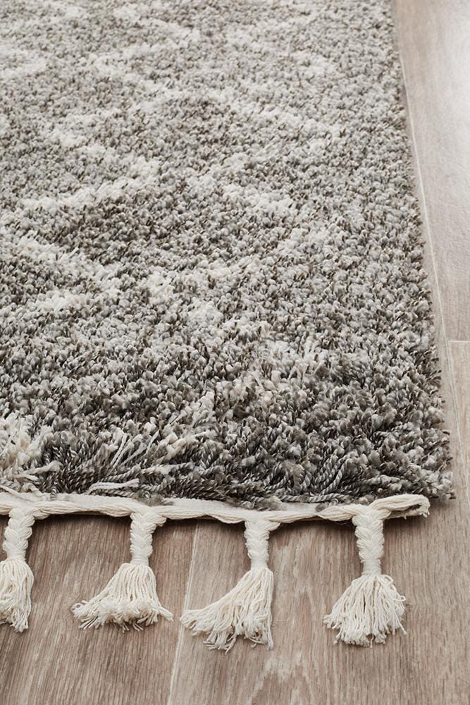 Saffron Grey Runner Rug