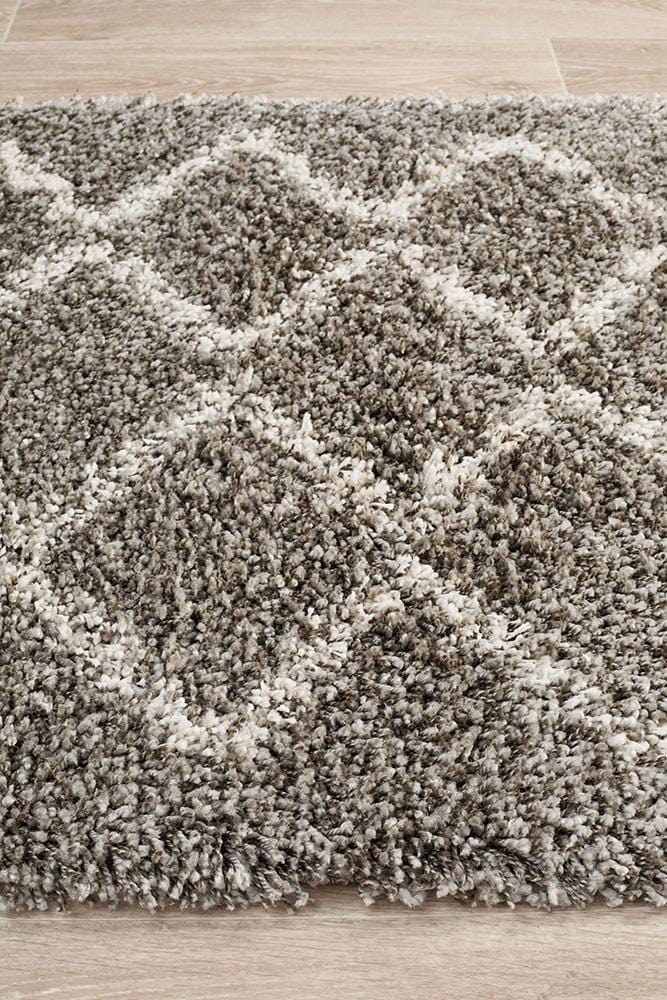 Saffron Grey Runner Rug