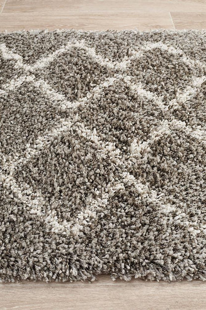 Saffron Grey Runner Rug