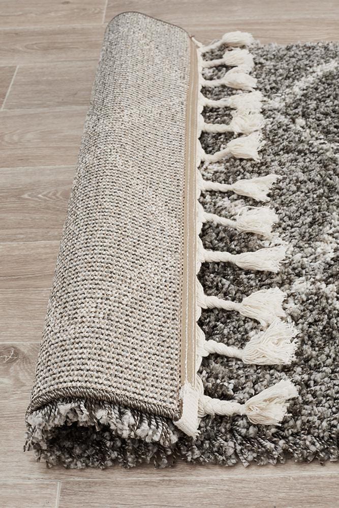 Saffron Grey Runner Rug