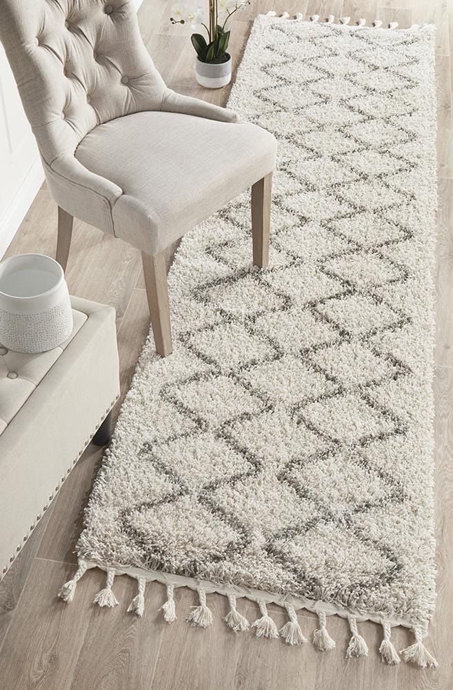 Saffron Natural Runner Rug