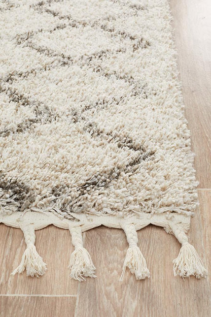 Saffron Natural Runner Rug