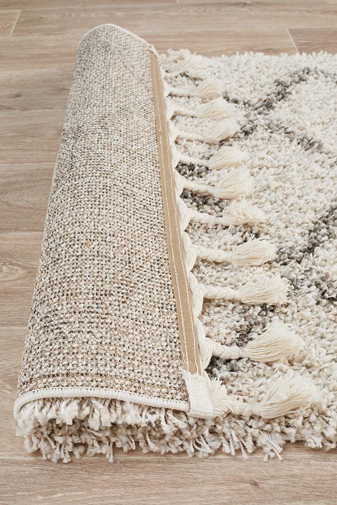 Saffron Natural Runner Rug