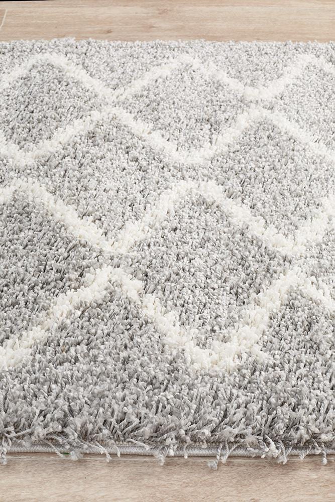 Saffron Silver Runner Rug