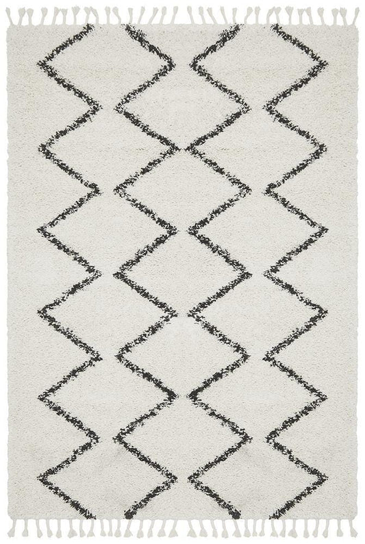 Saffron White Rug