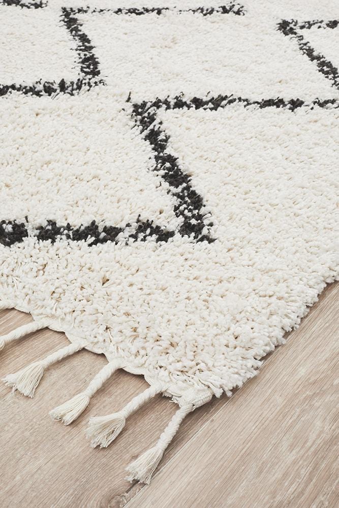 Saffron White Rug