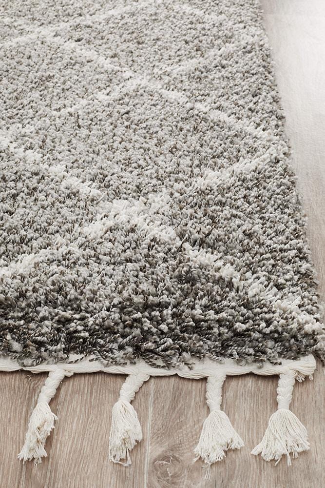 Saffron Grey Runner Rug