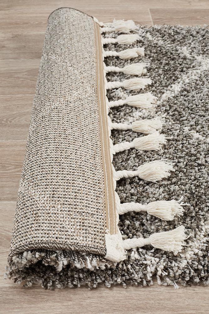 Saffron Grey Runner Rug