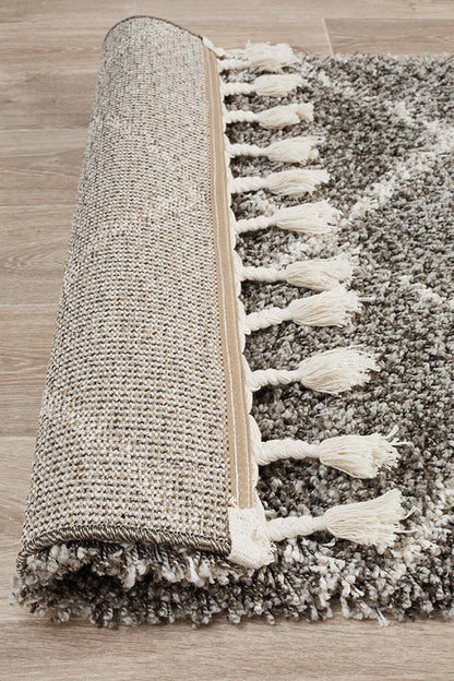 Saffron Grey Runner Rug