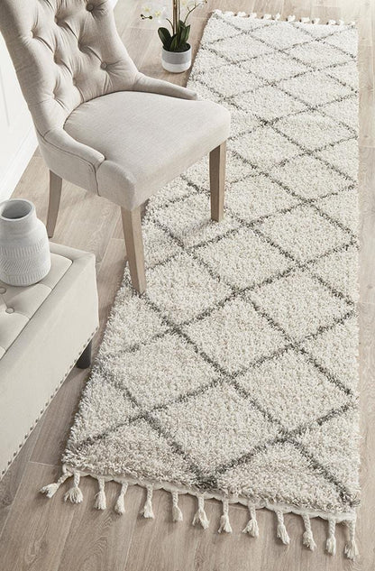 Saffron Natural Runner Rug