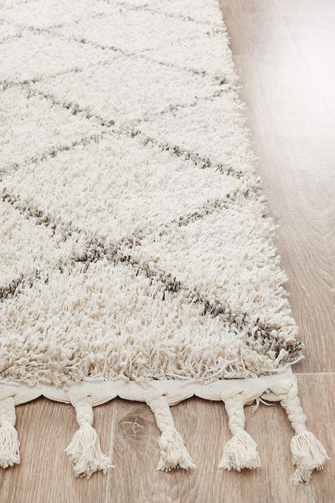 Saffron Natural Runner Rug