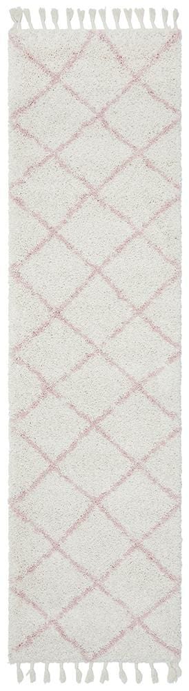 Saffron Pink Runner Rug