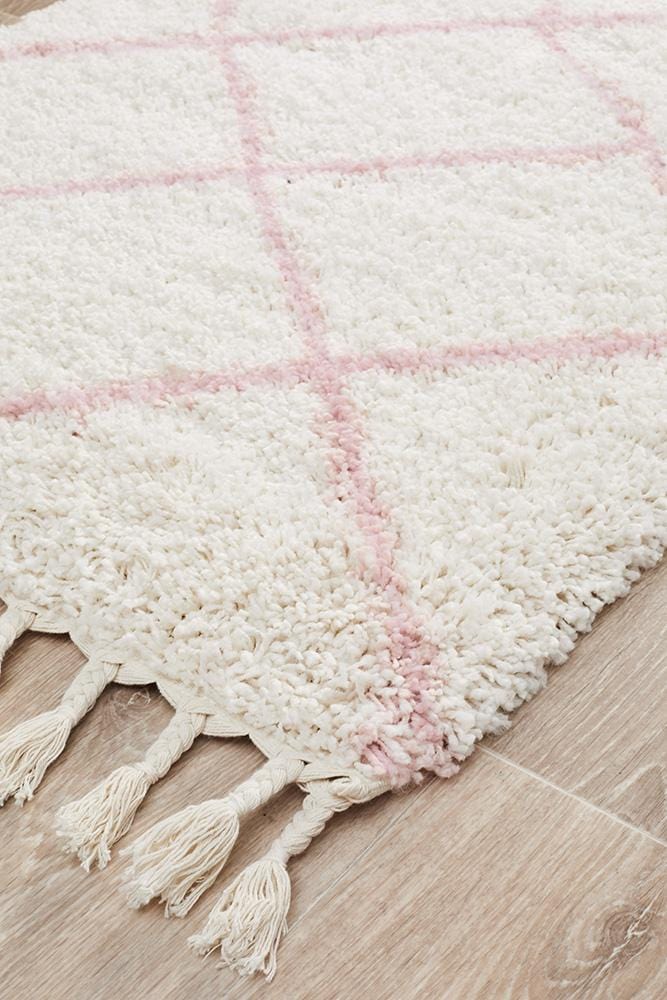 Saffron Pink Runner Rug