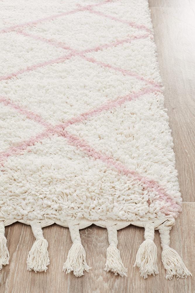 Saffron Pink Runner Rug