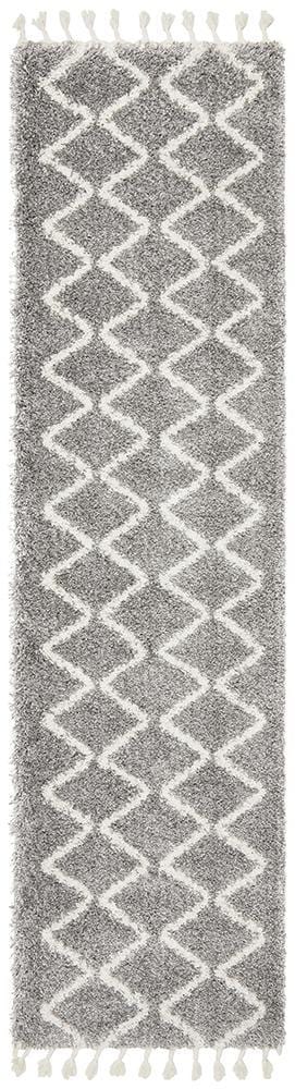 Saffron Silver Runner Rug