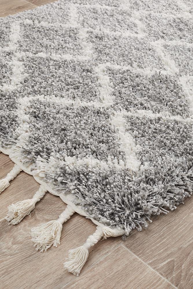 Saffron Silver Runner Rug