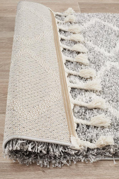 Saffron Silver Runner Rug