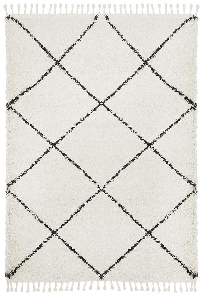 Saffron White Rug