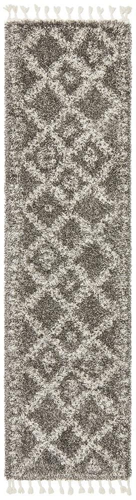 Saffron Grey Runner Rug