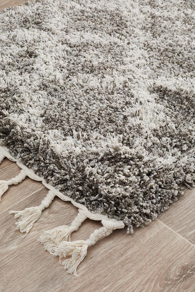 Saffron Grey Runner Rug