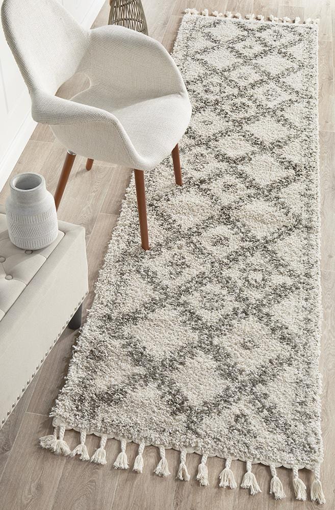 Saffron Natural Runner Rug