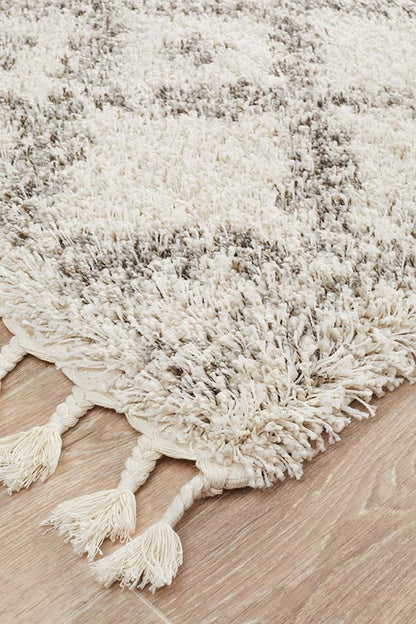 Saffron Natural Runner Rug