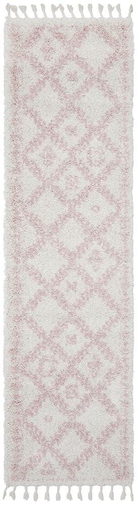 Saffron Pink Runner Rug