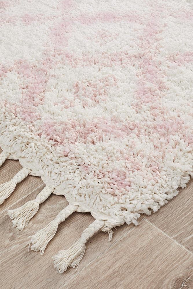 Saffron Pink Runner Rug