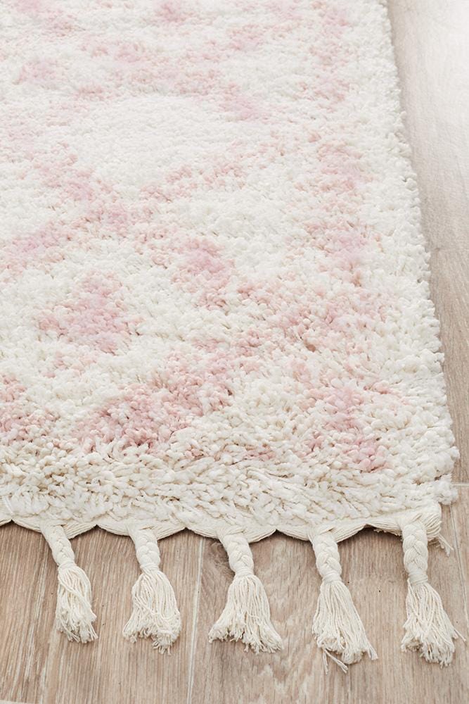 Saffron Pink Runner Rug