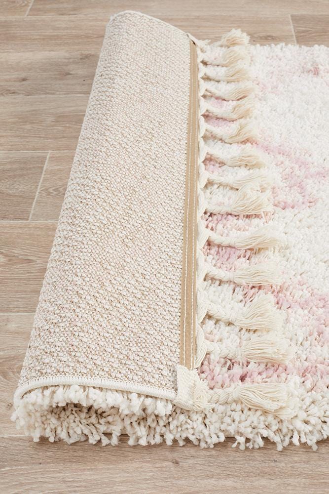 Saffron Pink Runner Rug