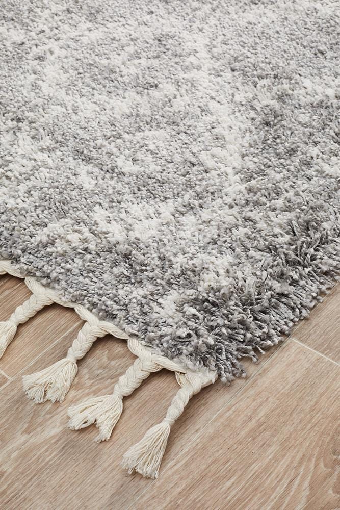 Saffron Silver Runner Rug