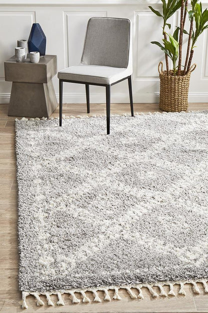 Saffron Silver Rug