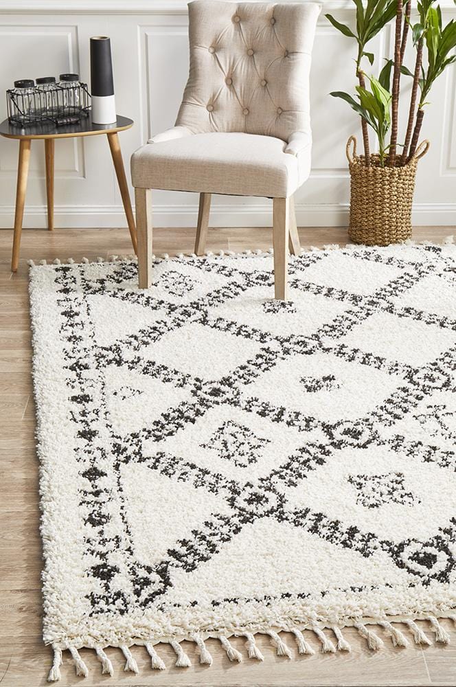 Saffron White Rug