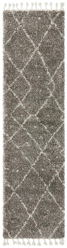 Saffron Grey Runner Rug : 44