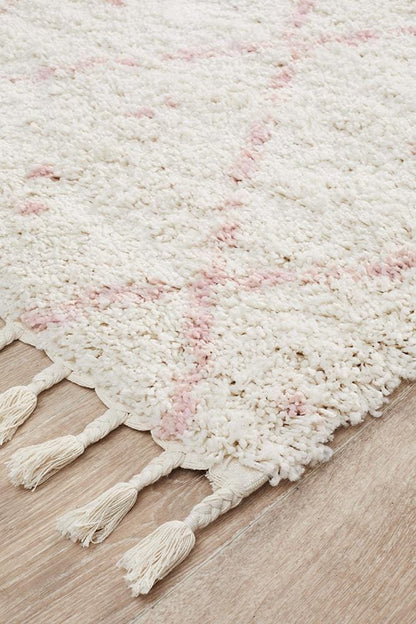 Saffron Pink Runner Rug : 44