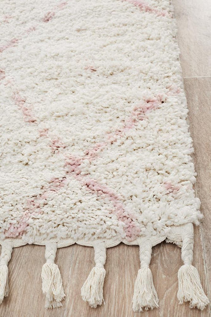 Saffron Pink Runner Rug : 44