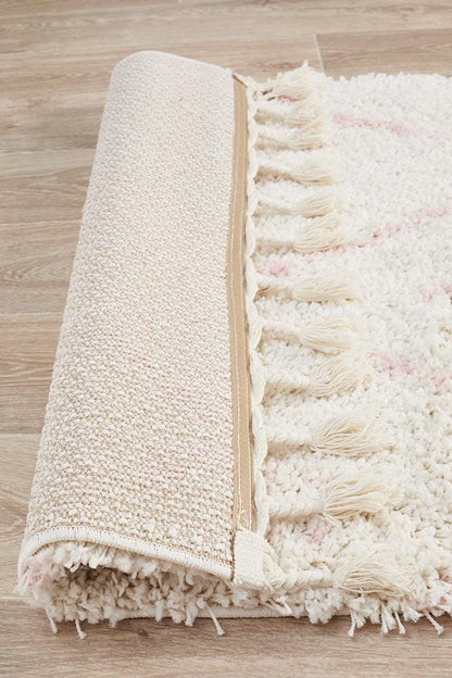 Saffron Pink Runner Rug : 44